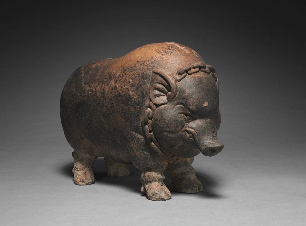 A piggy bank with coins, representing retirement savings